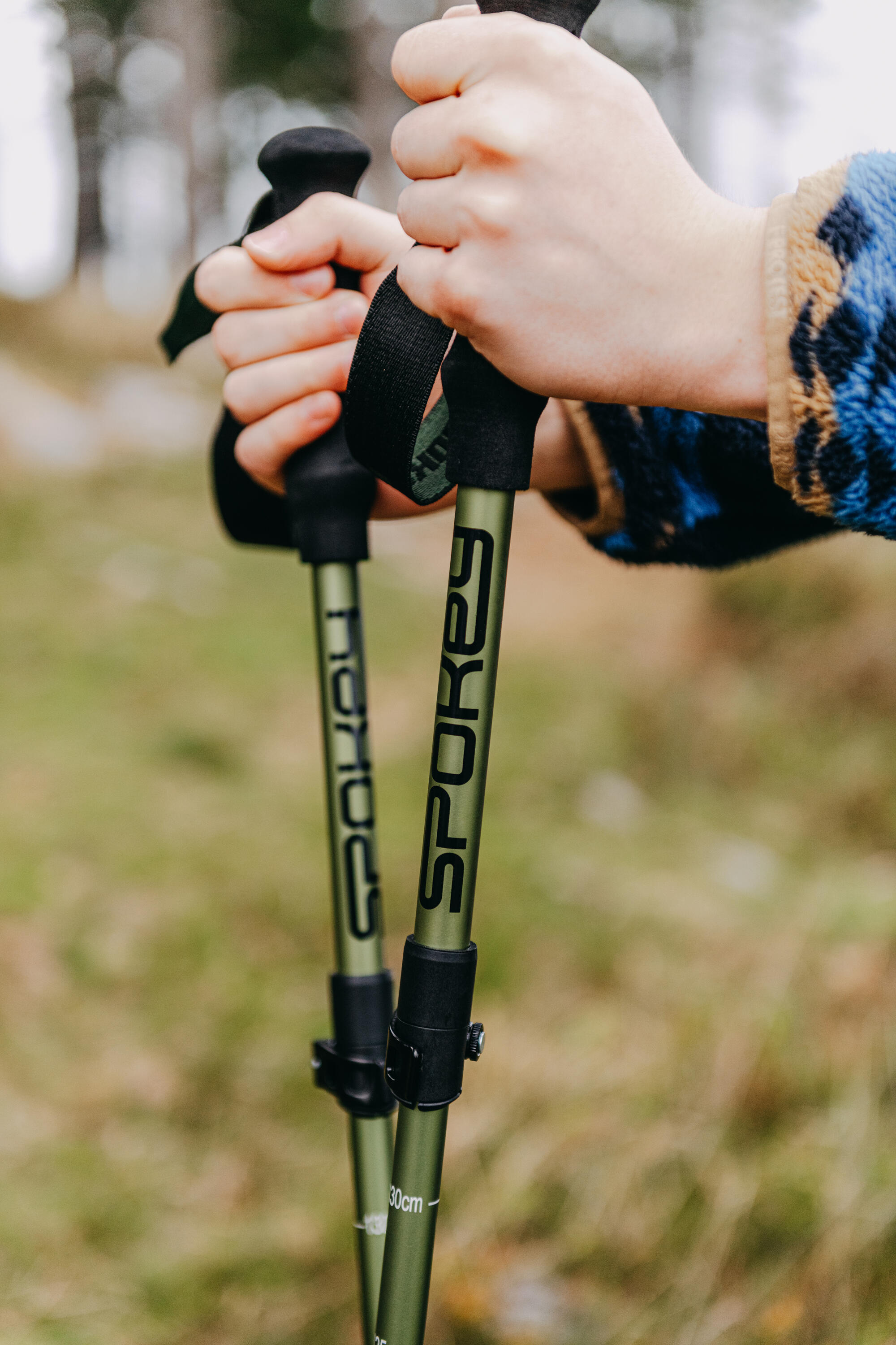 Kije trekkingowes 36 cm po złożeniu Spokey Terra 7/7