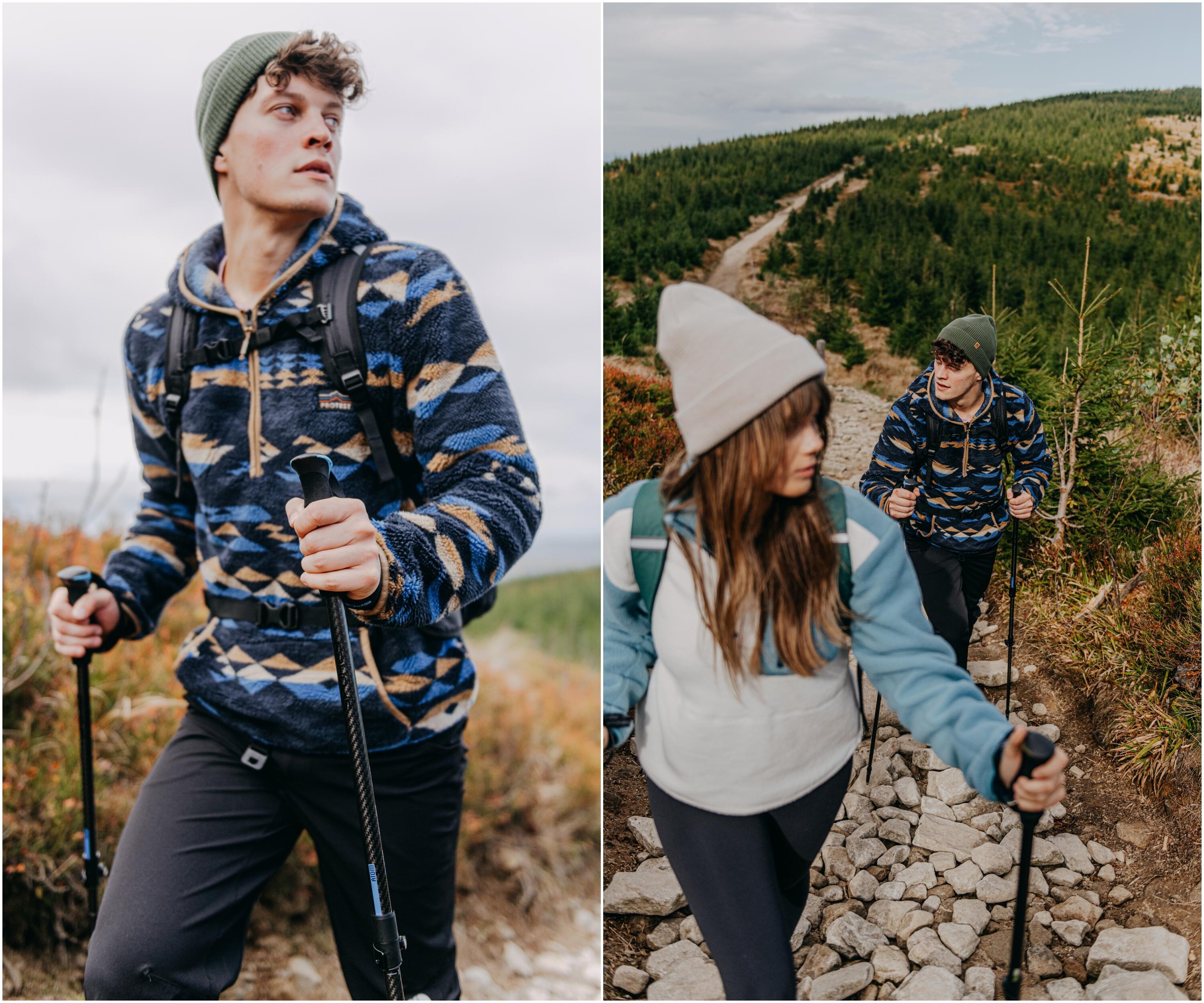 Kije trekkingowe ultralekkie z włókna węglowego Spokey Atom 7/7