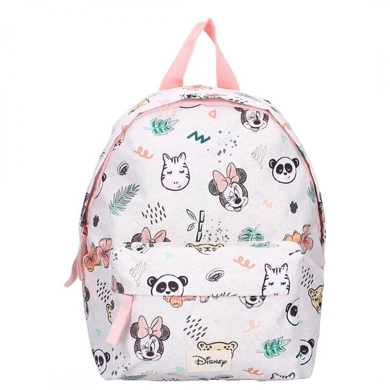 Rucsac copii, Wild About you, 2 fermoare, 31 x 22 x 9 cm, Minnie Mouse