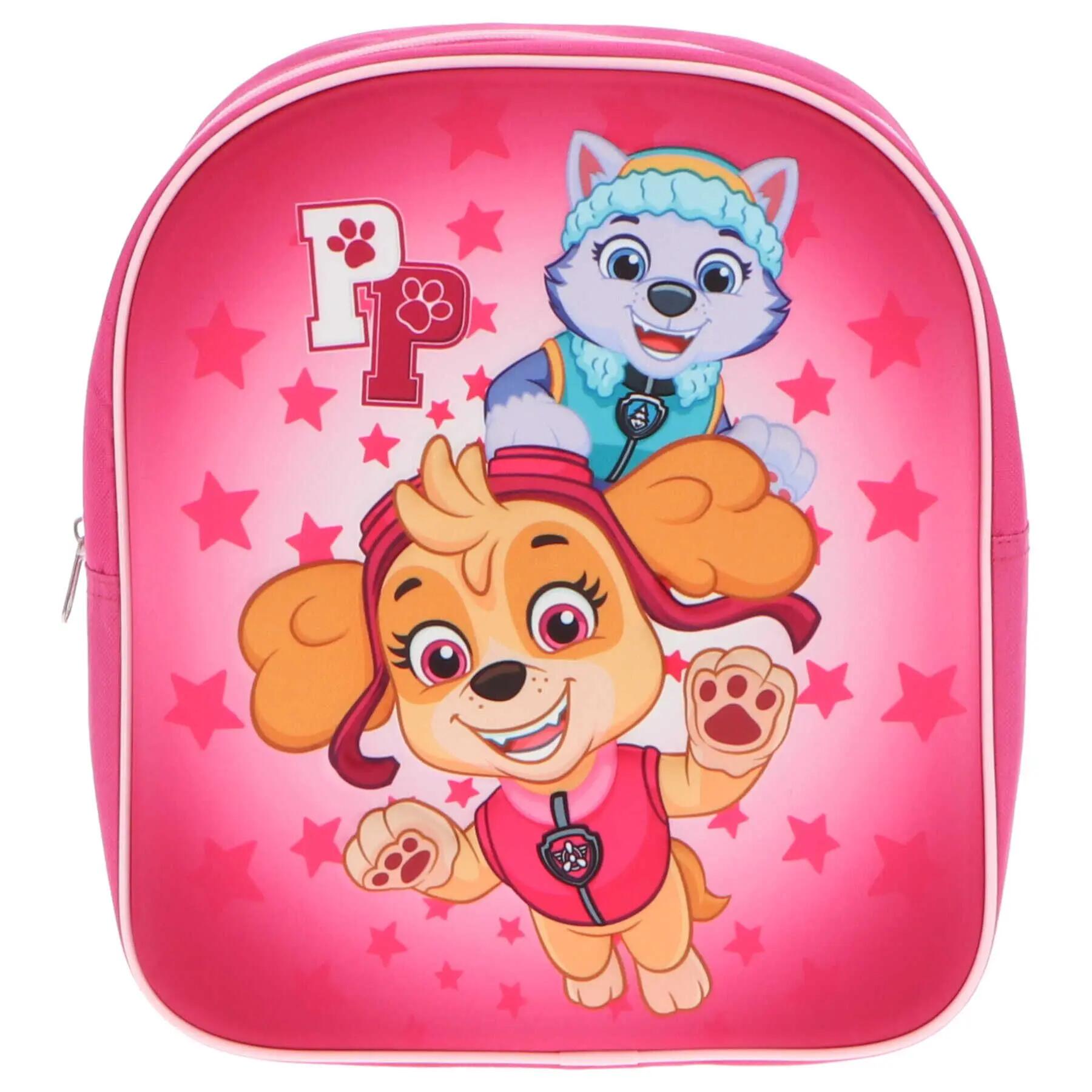 Rucsac, 30x26x10 cm, 3D, bretele intarite si ajustabile, Paw Patrol 2/4