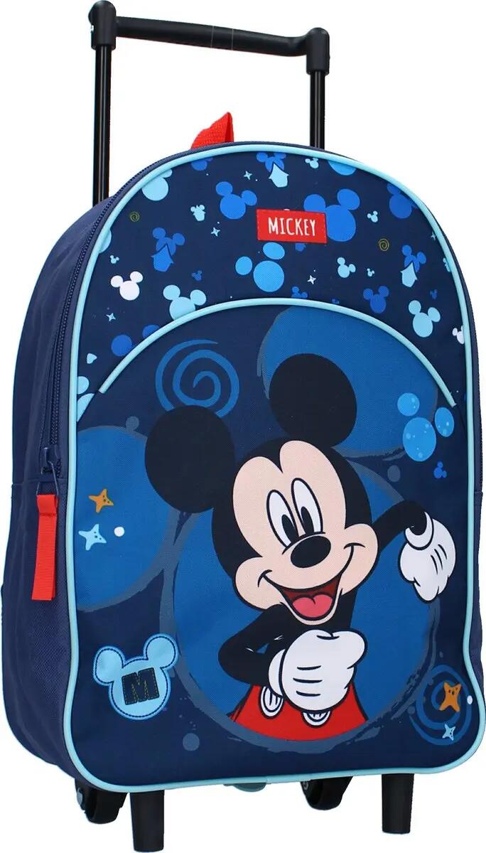 Rucsac tip troler, 33 x 25 x 11 cm, Albastru, Mickey Mouse 2/4