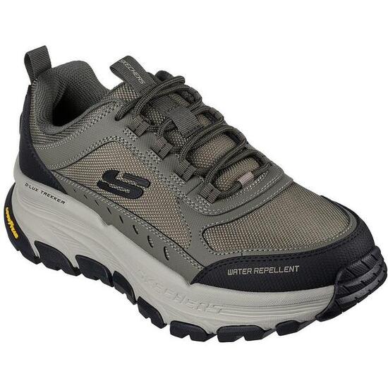 Zapatillas Skechers D'lux Trekker, Gris, Hombre