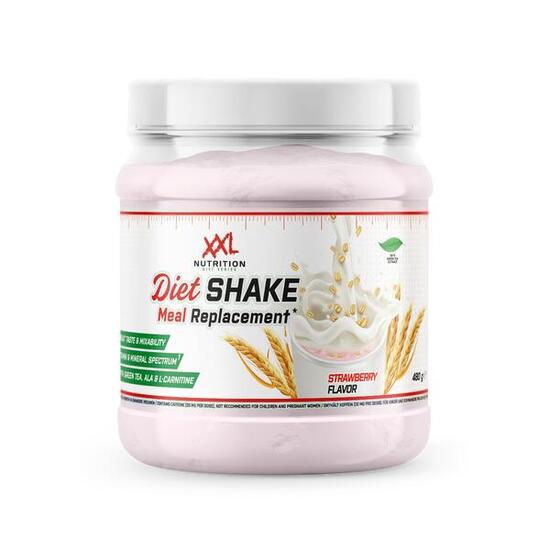 Diet Shake - Maaltijdvervanger, Dieet Shake - Aardbei - 480 gram