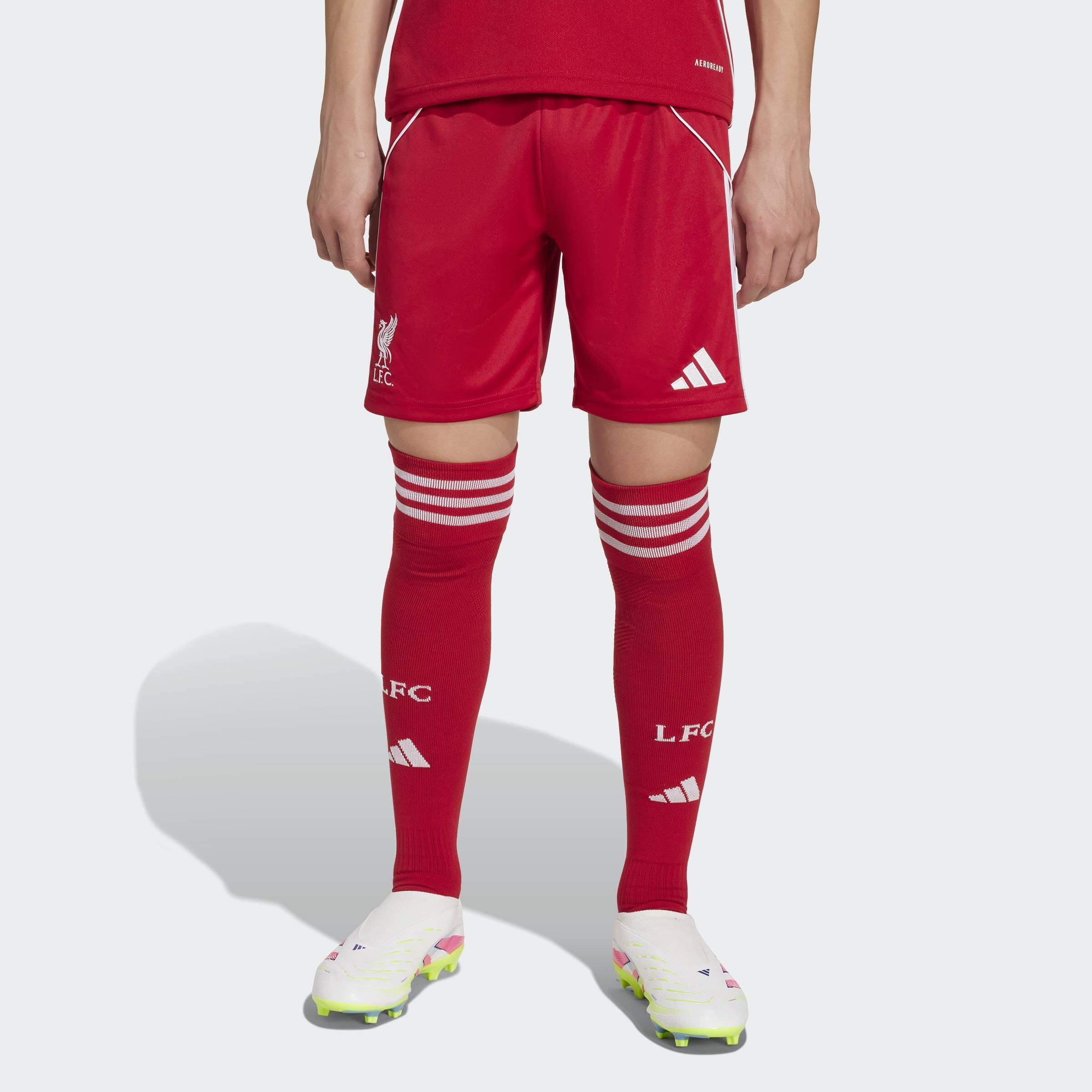 Adidas - Short Domicile Liverpool Fc 25/26 Enfants - Short - Rouge - Decathlon