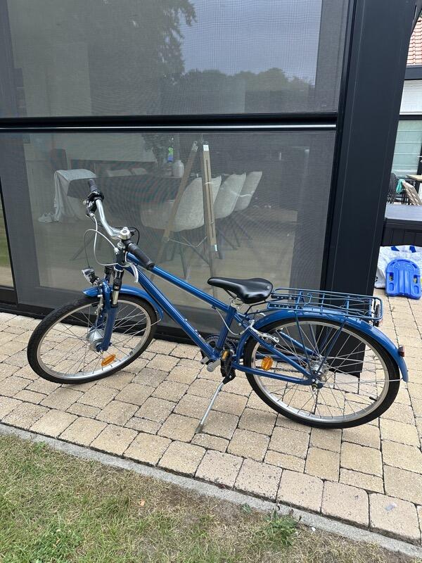 Tussen Particulieren - Blauwe Btwin stadsfiets 6-9jaar 2/4