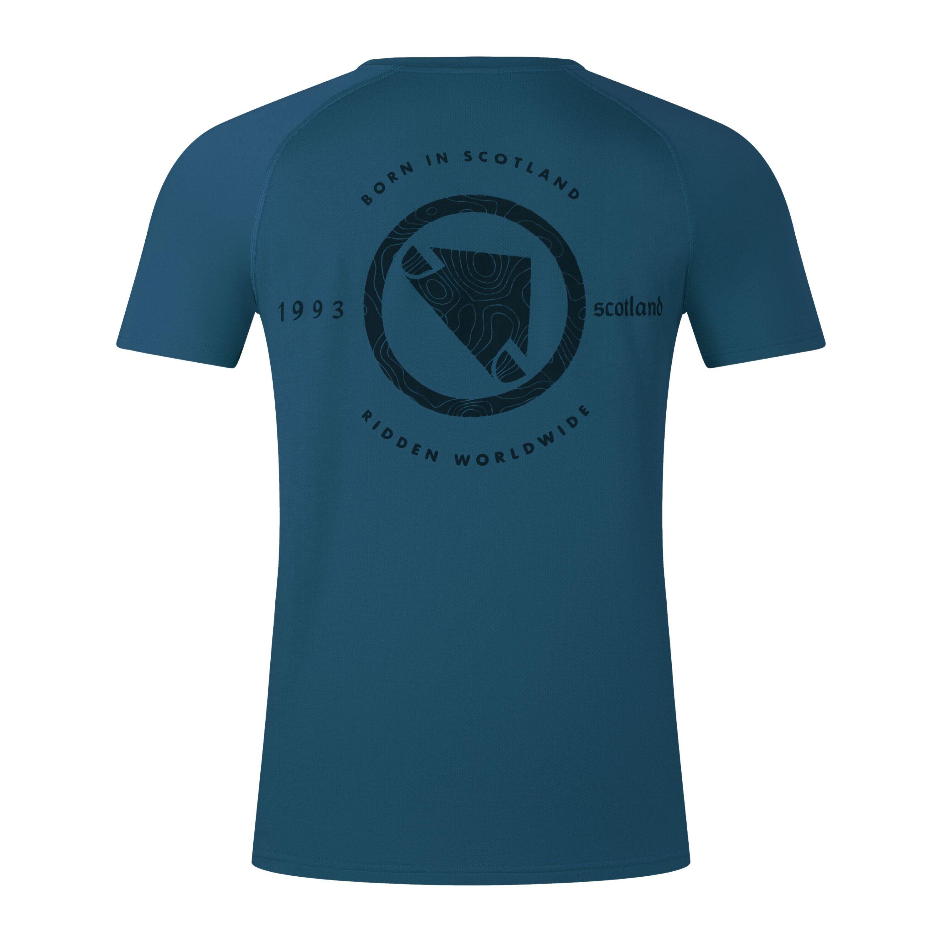 Herren Shirt Loop Mit Rundhalsausschnitt 4/5