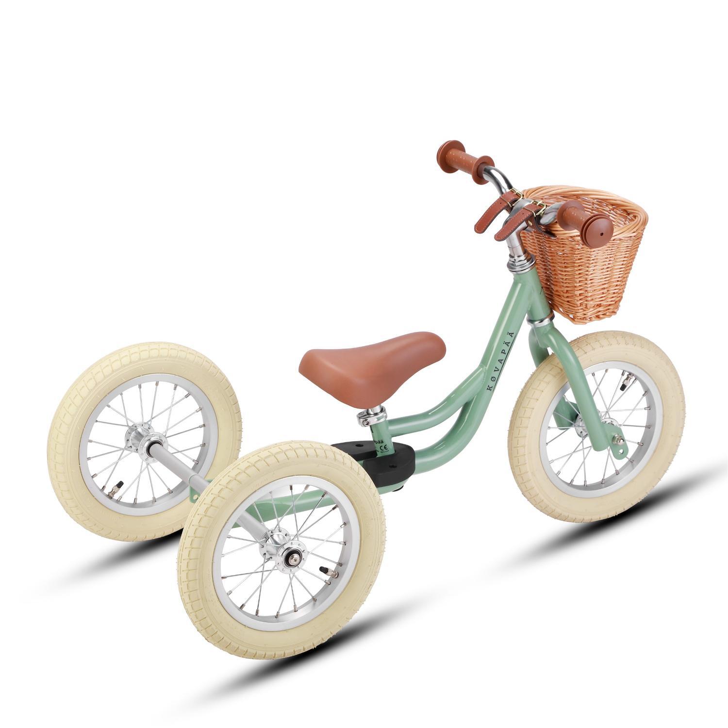 Fietsmand - Fietsmand Kinderfiets - Fietsmand Loopfiets - Riet - Meisjes 2/5