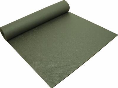 Set van 10 yogamatten - yogastudio - goede grip - groen