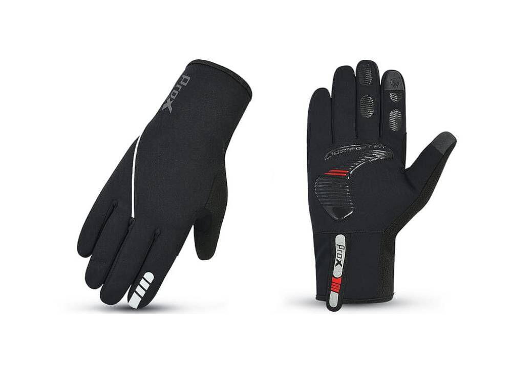 Rękawiczki rowerowe męskie Prox Soft Softshell Comfort Fit