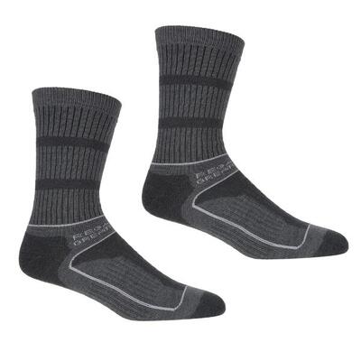 Dames samaris 3 season boot socks (stormachtige zee/niagra blauw)