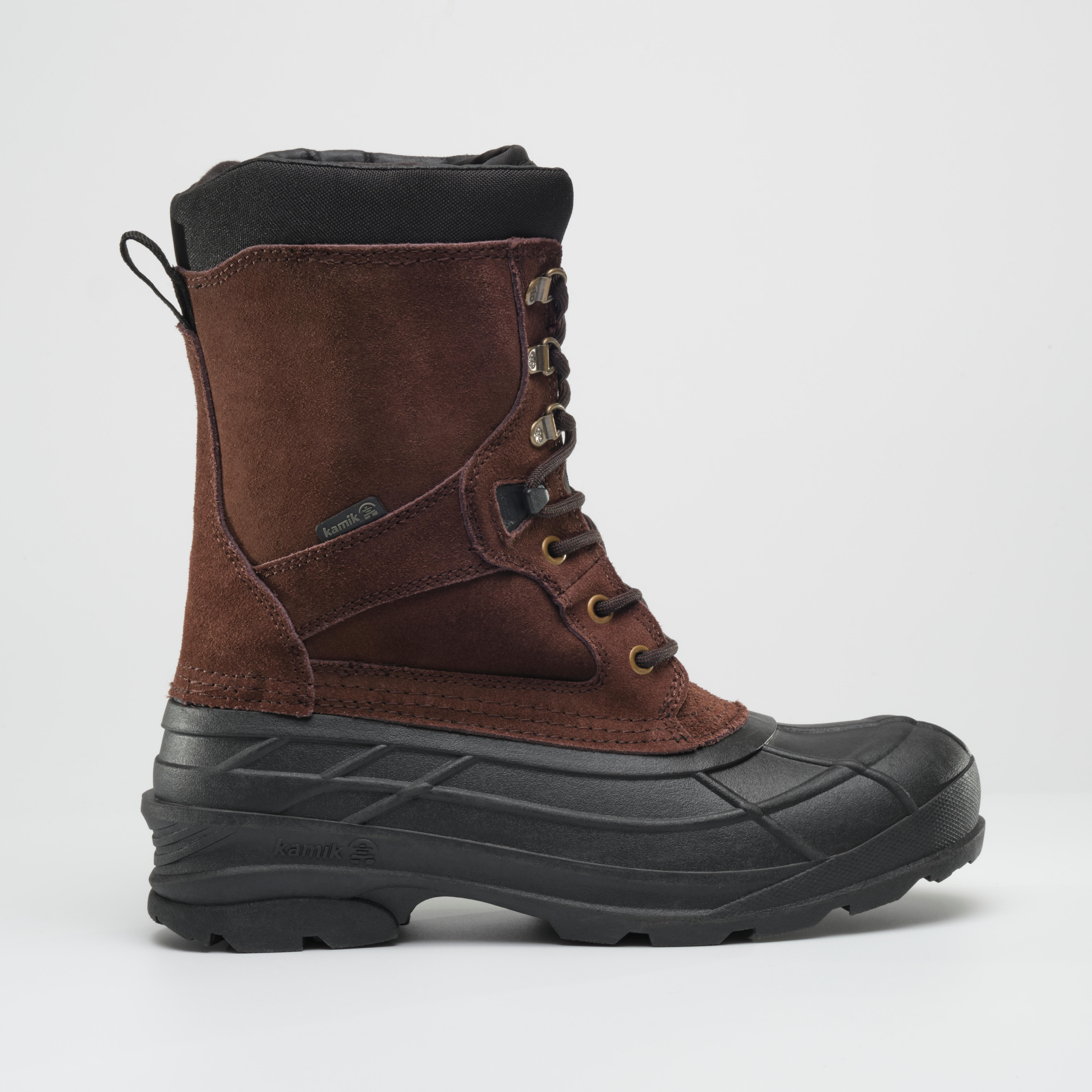 Kamik - Homme Nation Plus Bottes D'Hiver Brun Foncé - Chaussures D'Alpinisme - Marron - Decathlon