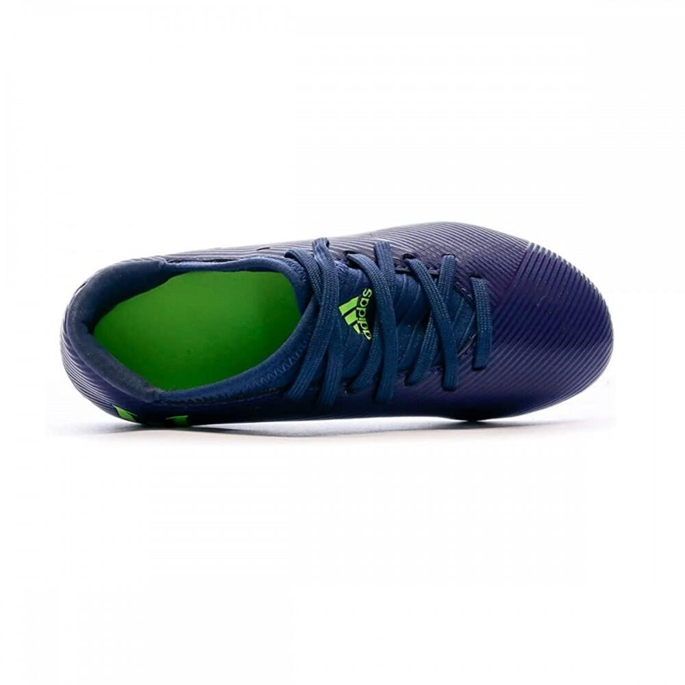 Buty piłkarskie Adidas Nemeziz Messi 19.3 FG J Niebieskie 3/5
