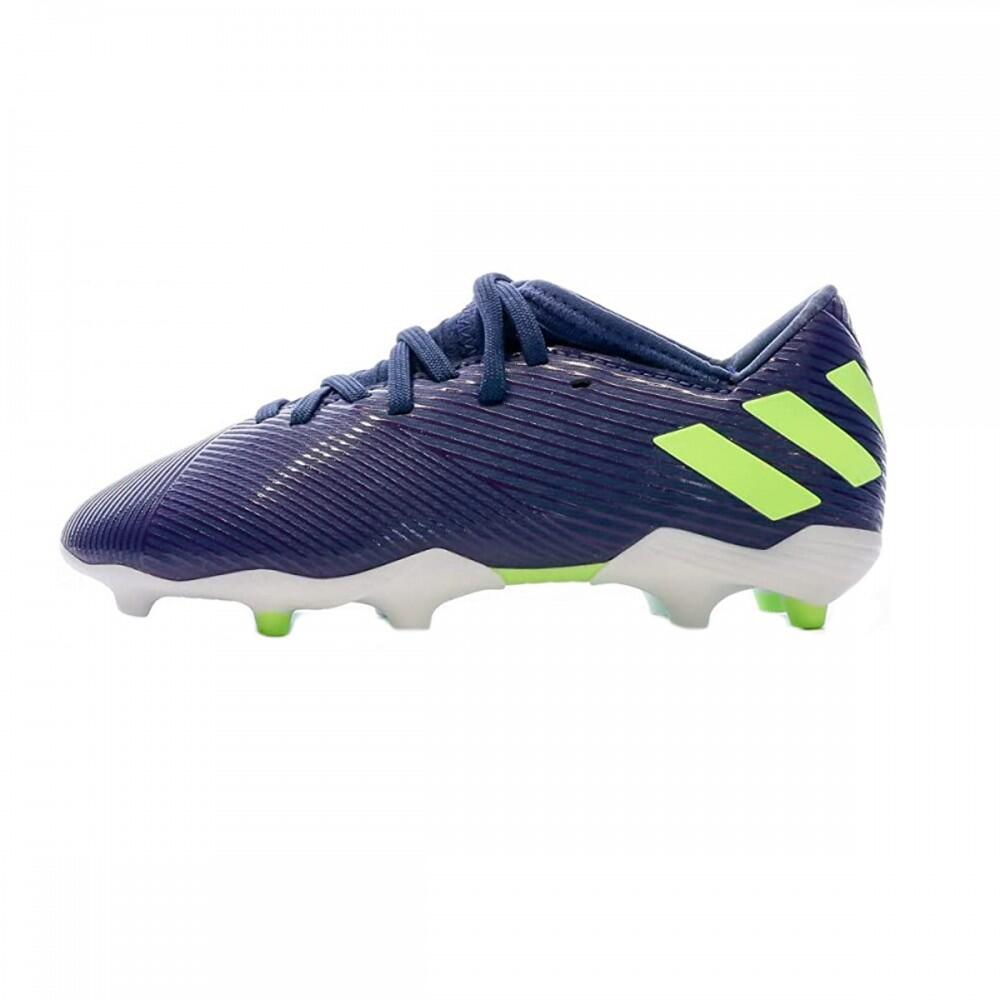 Buty piłkarskie Adidas Nemeziz Messi 19.3 FG J Niebieskie 2/5