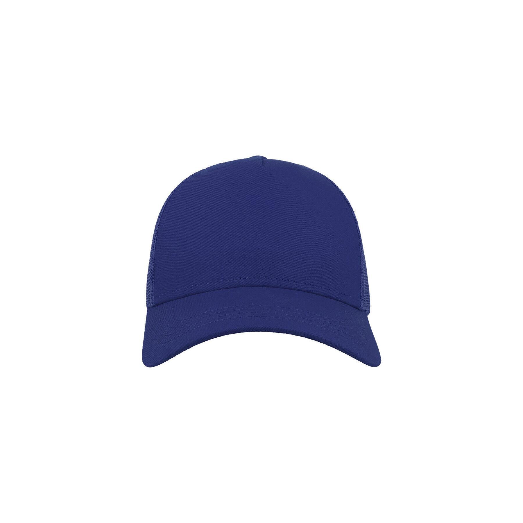 Casquette Style Trucker RAPPER Mixte (Bleu Roi) 3/3