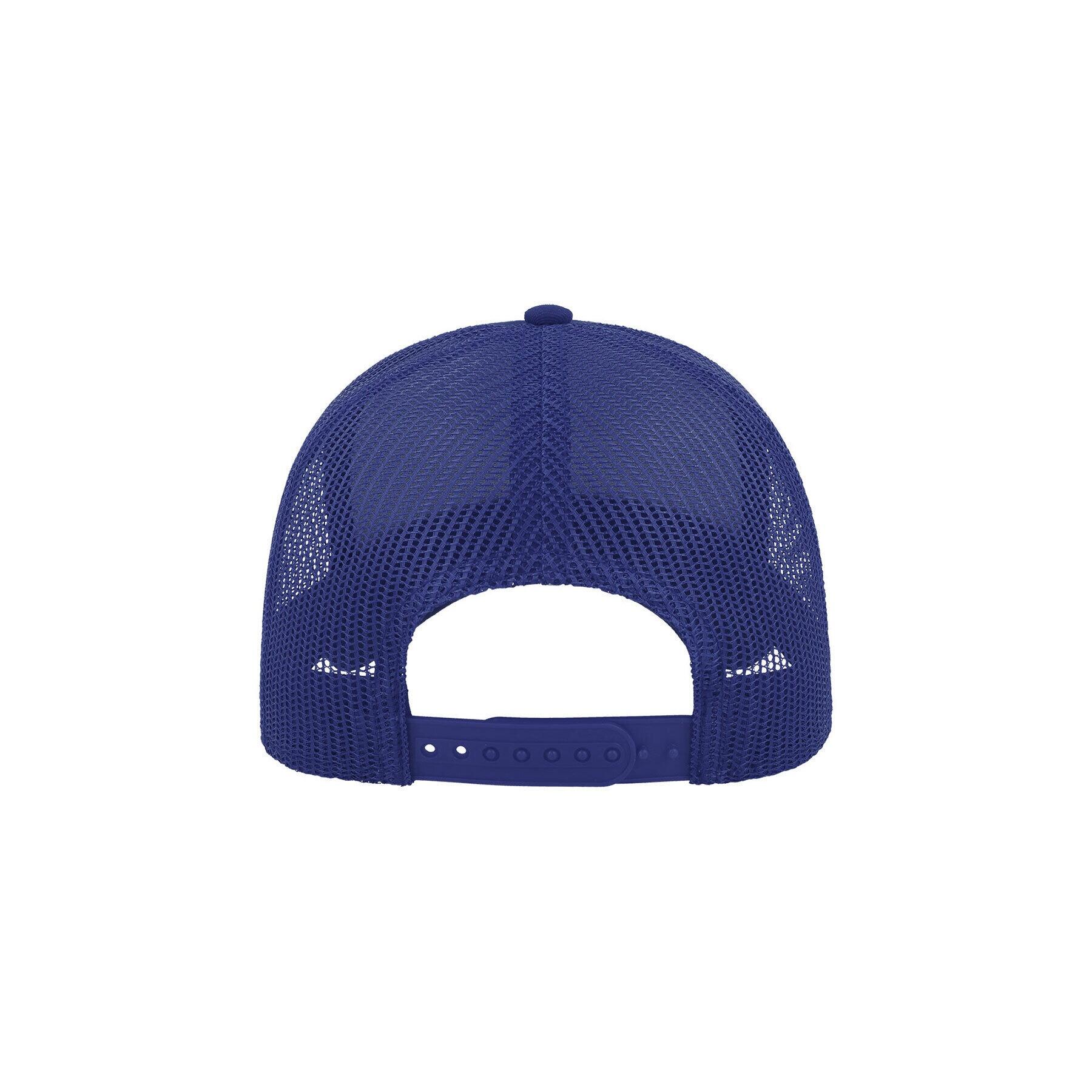 Casquette Style Trucker RAPPER Mixte (Bleu Roi) 2/3