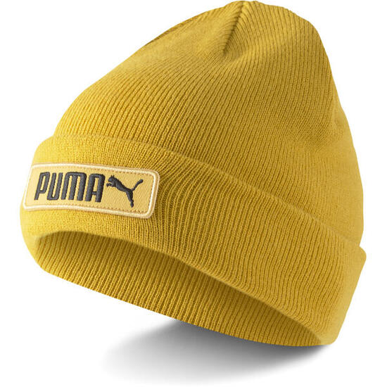Gorro Puma Classic Cuff, Amarillo, Unisexo