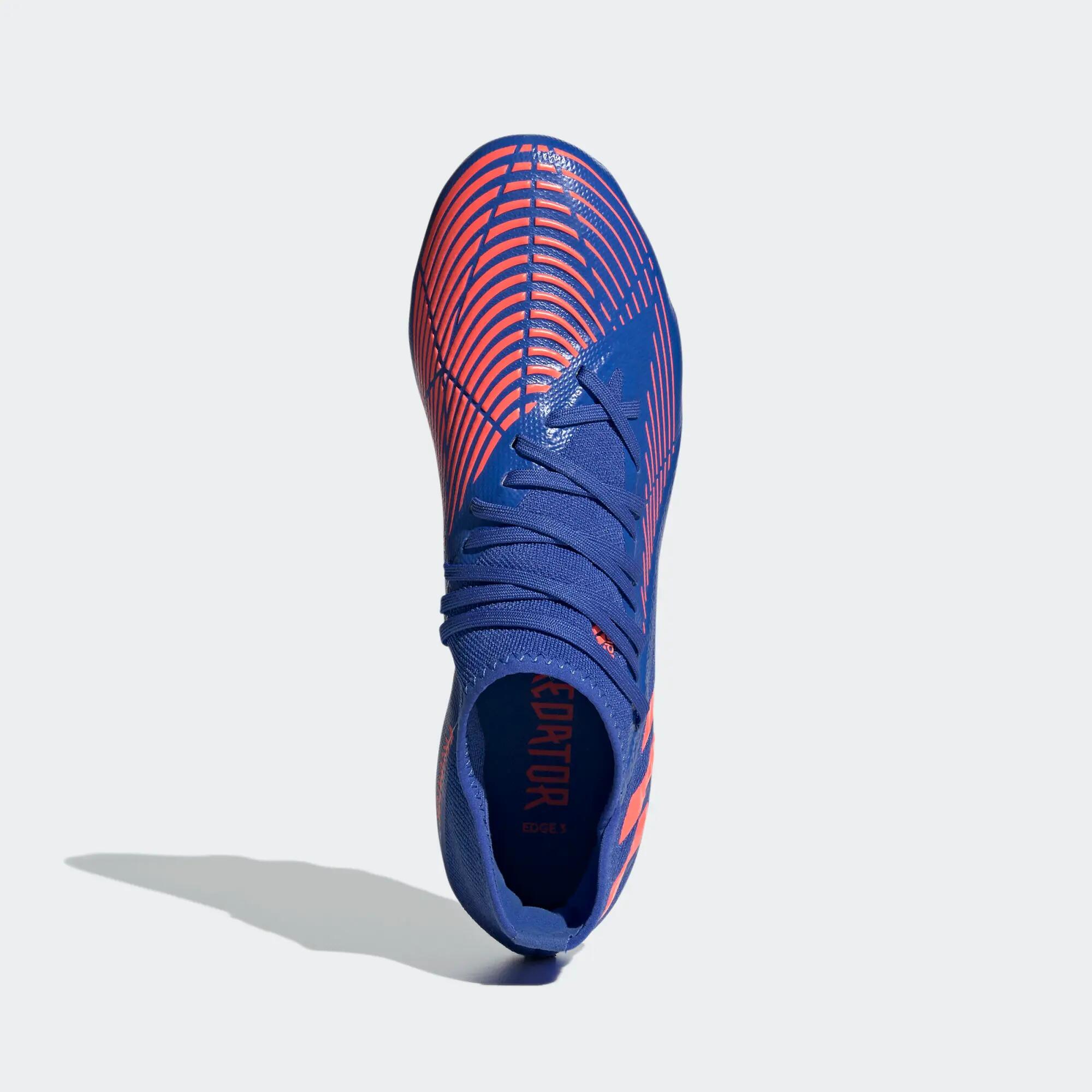 Botas de fútbol adidas Predator Edge.3 MG Bleu/Turbo 4/5