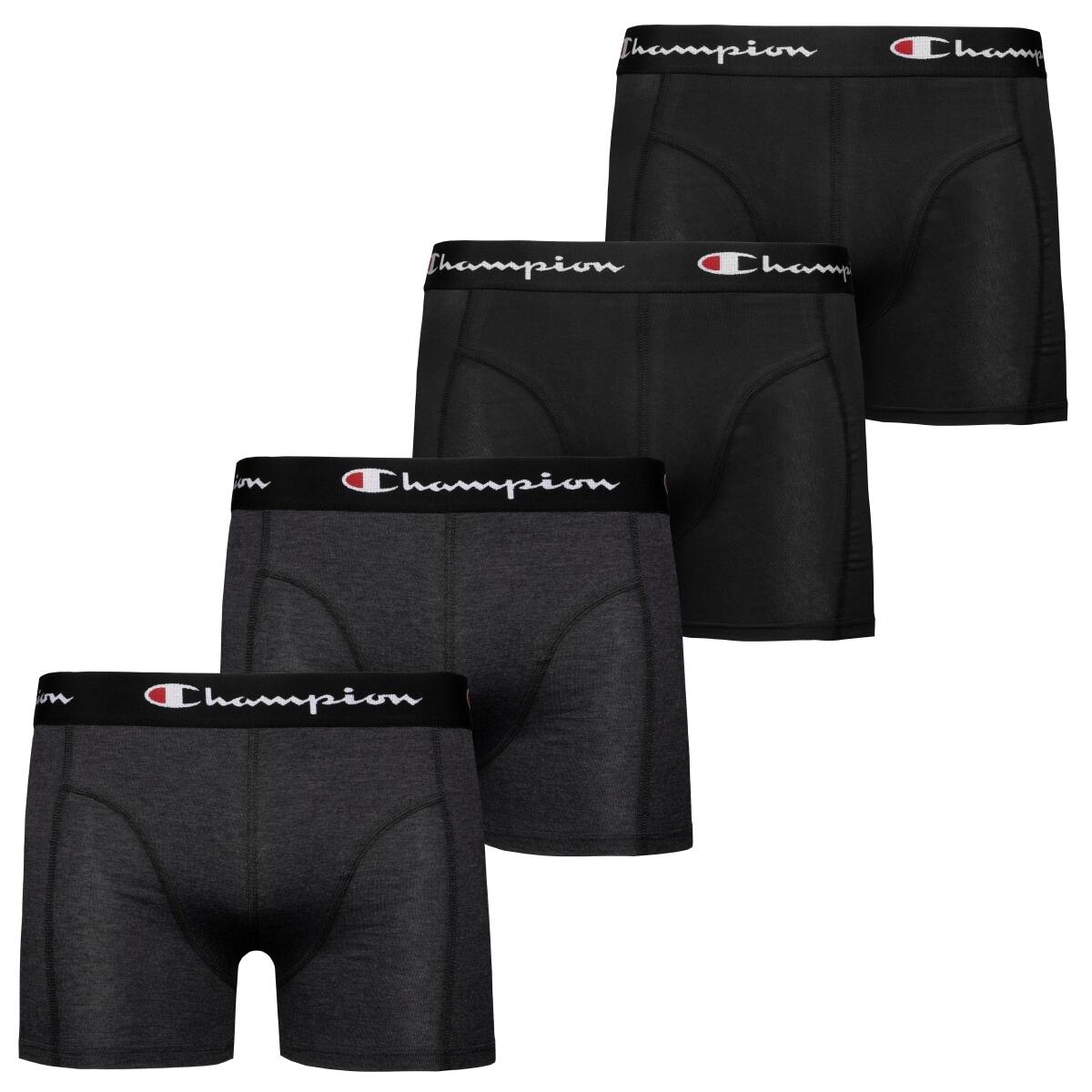 CHAMPION Boxershorts 4 Pack Boxer Herren