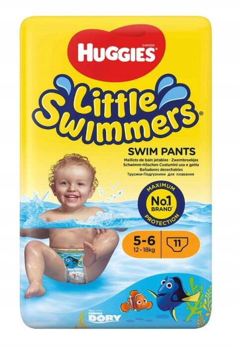 Huggies pielucha (12-18kg) 5-6 little swimmers large pieluszki do pływania 4/5