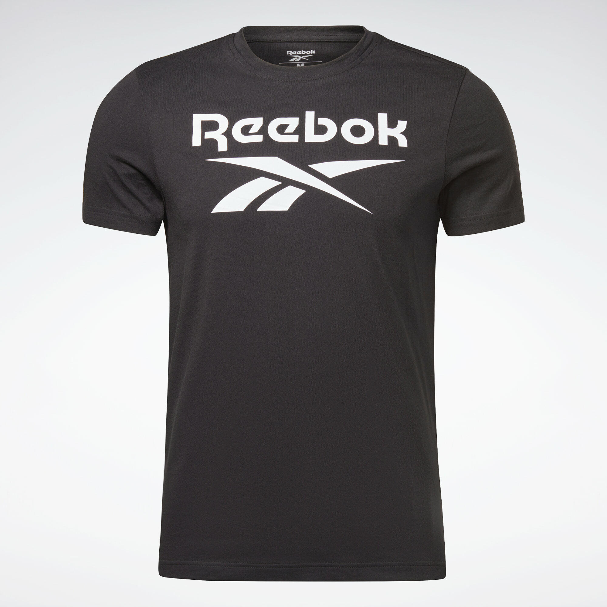 Koszulka z krótkim rękawem Męska Reebok BIG LOGO TEE HD4222 Czarny 2/6