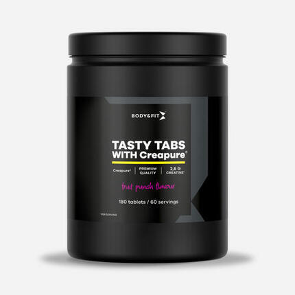 Creapure® Tasty Tabs - Fruit Sensation - 180 stuks (2 maanden)