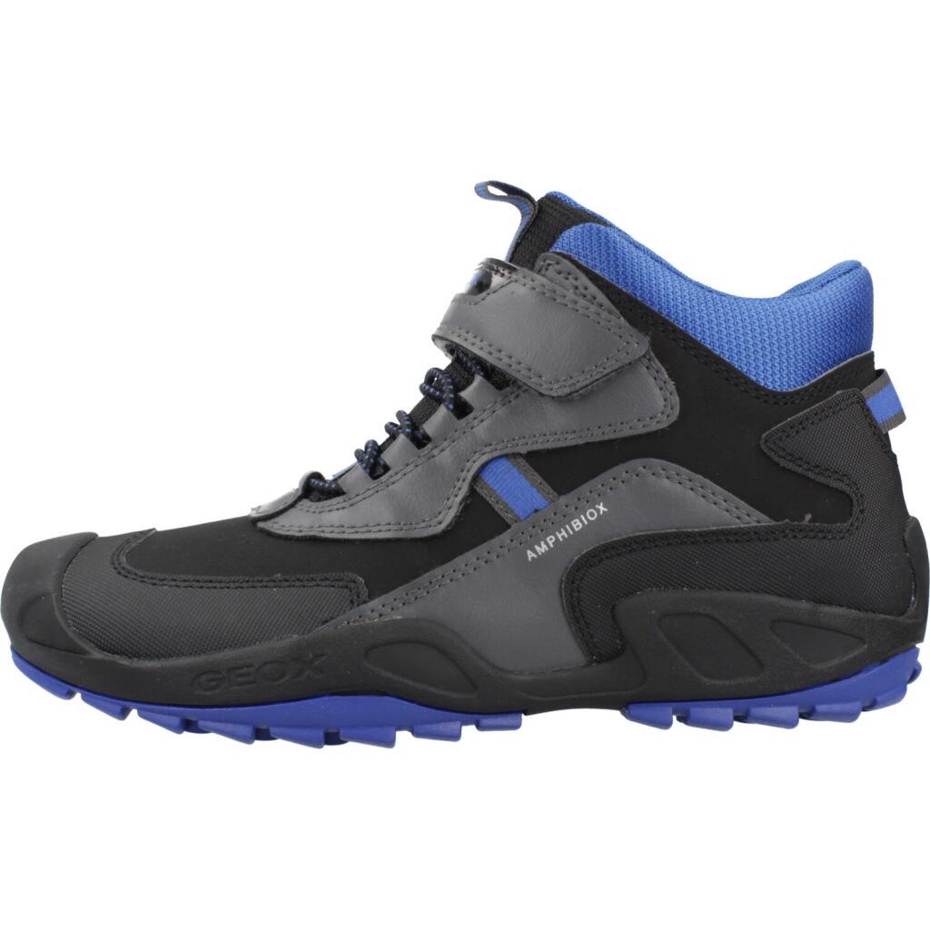 Botas Geox Modelo J New Savage Boy B A Cor Preto 2/5