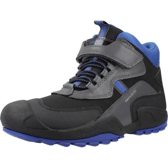 Stiefel Geox Modell J New Savage Boy B A Farbe Schwarz