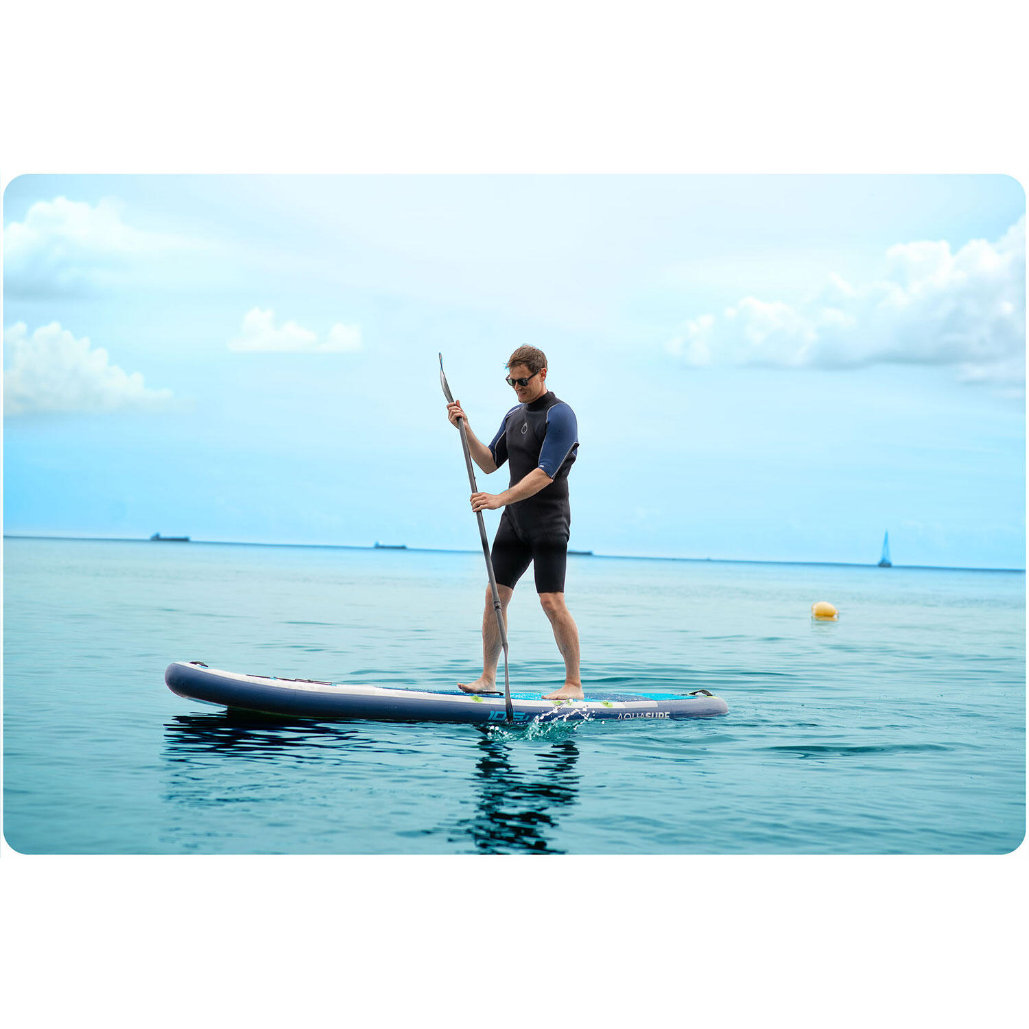 Deska SUP do pływania pompowana Stand Up Paddle Aquasurf 320cm Neo-Sport 2/7