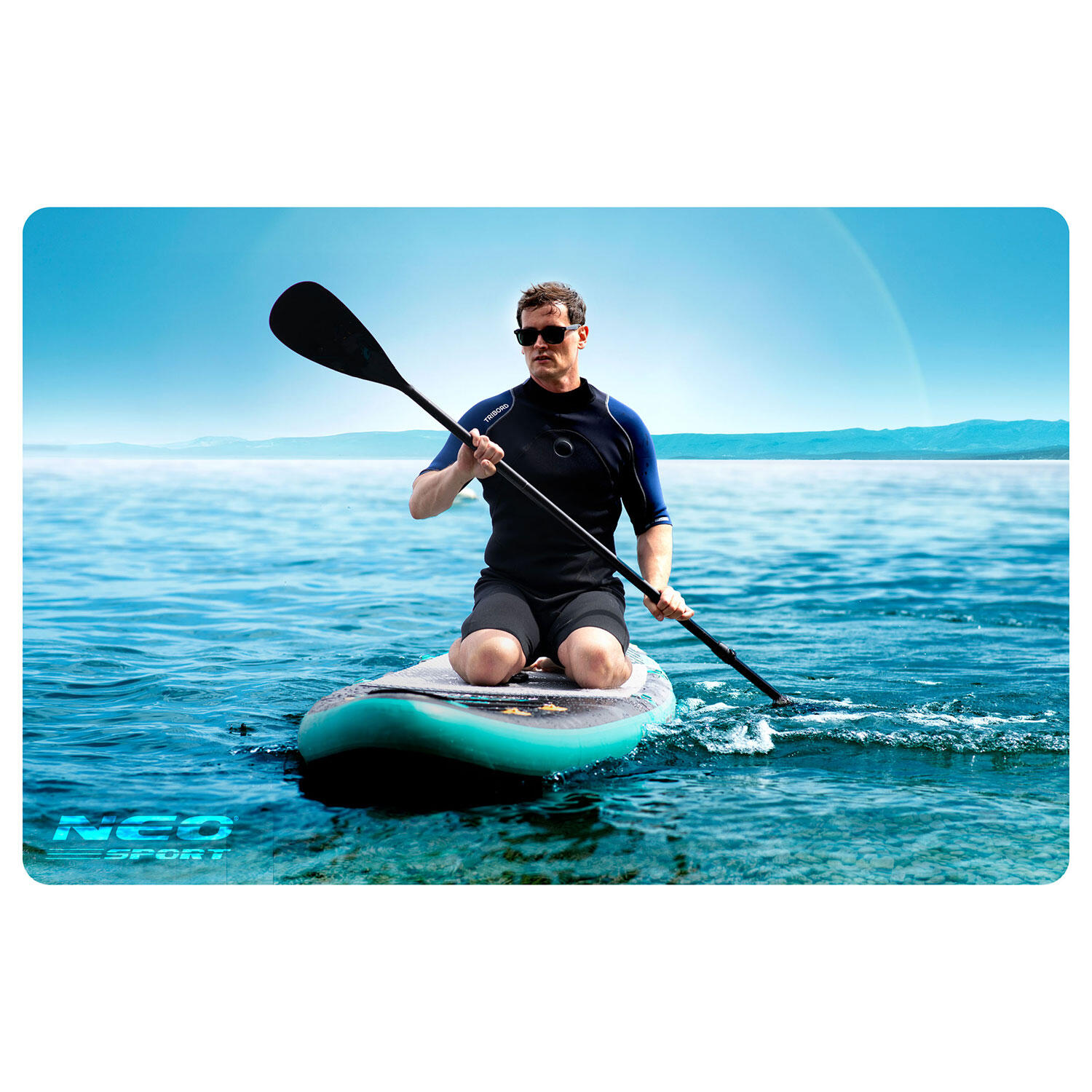 Deska SUP do pływania pompowana Stand Up Paddle Aquasurf 320cm Neo-Sport 2/7
