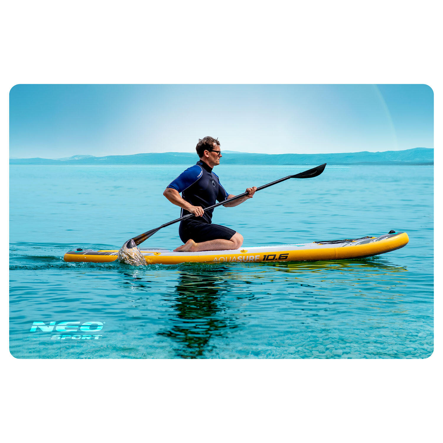 Deska SUP do pływania pompowana Stand Up Paddle Aquasurf 320cm Neo-Sport 3/7