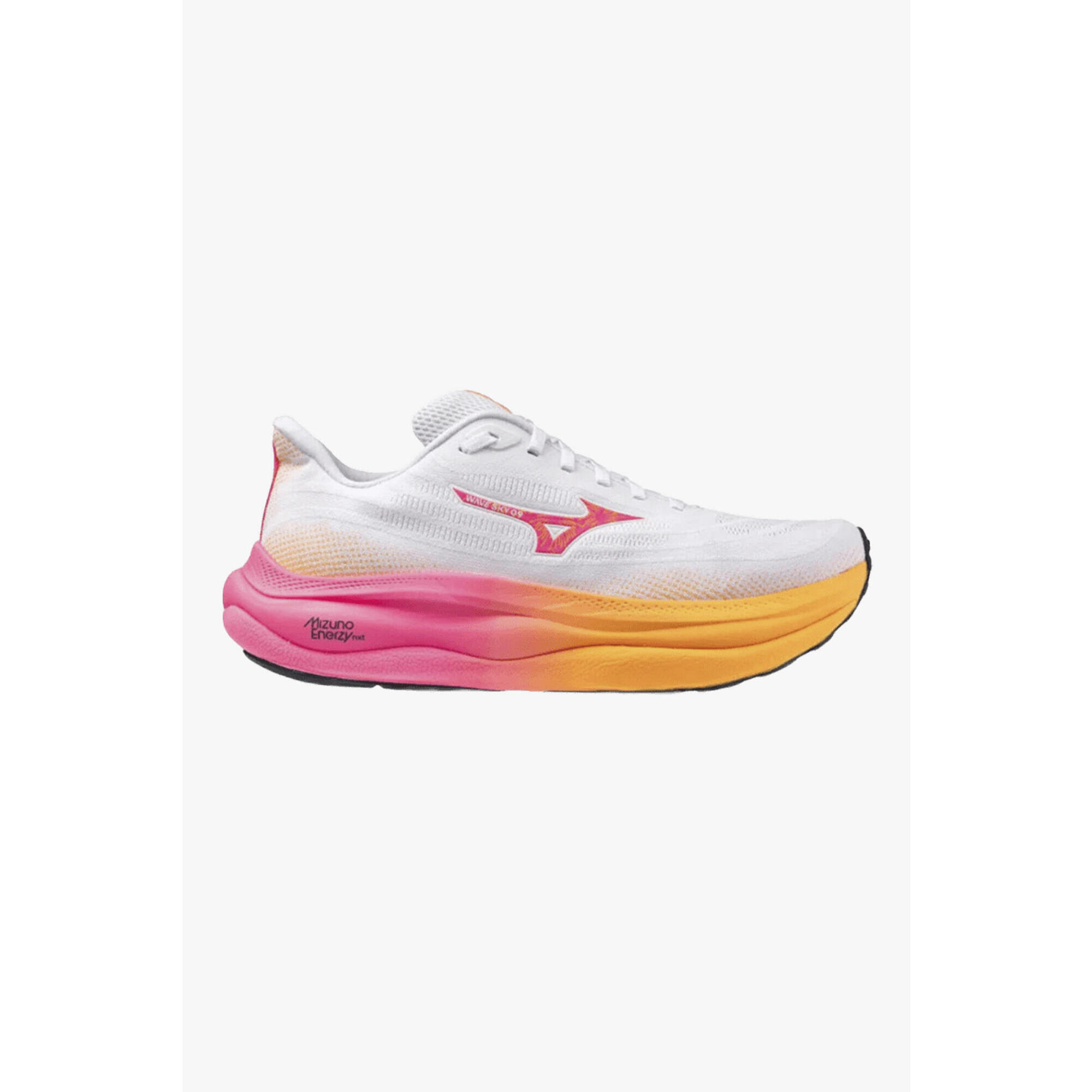 Mizuno - Chaussures De Course Mizuno Wave Sky 9 - Chaussures De Sport - Blanc|orange|rose - Decathlon