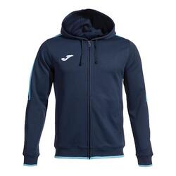 Veste À Capuche Football Homme Joma Olimpiada Bleu Marine
