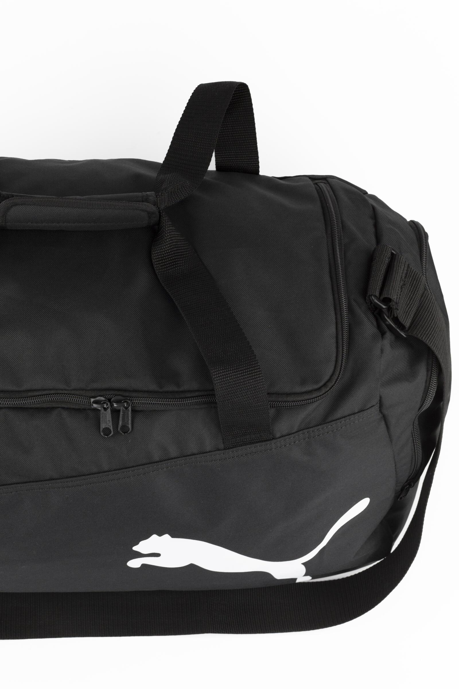 Puma Bolsa De Deporte Pro Training Large Bag Unisex Negro/blanco 3/4