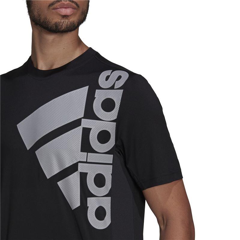 T-shirt à manches courtes homme Adidas Big Badge Noir 5/5