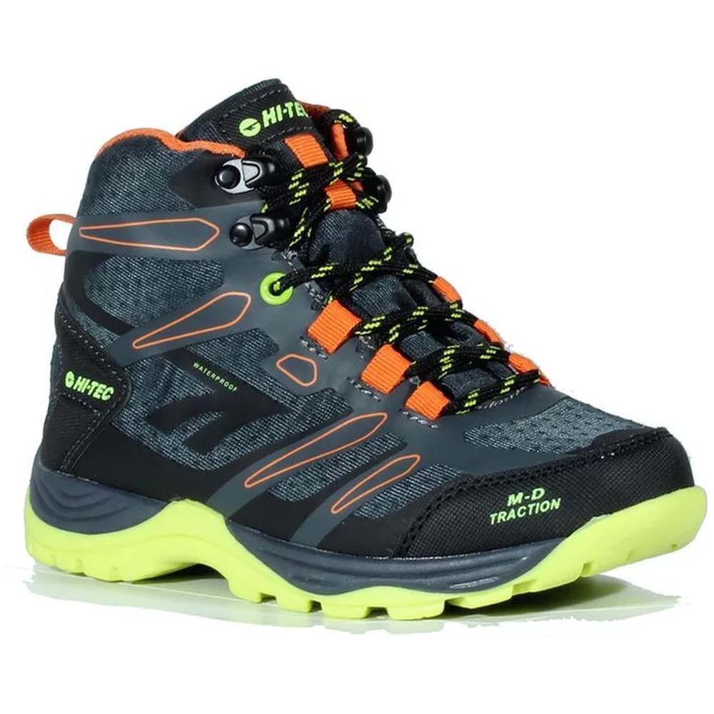 Botas para niños Hi-tec Toubkal mid en color gris 5/5