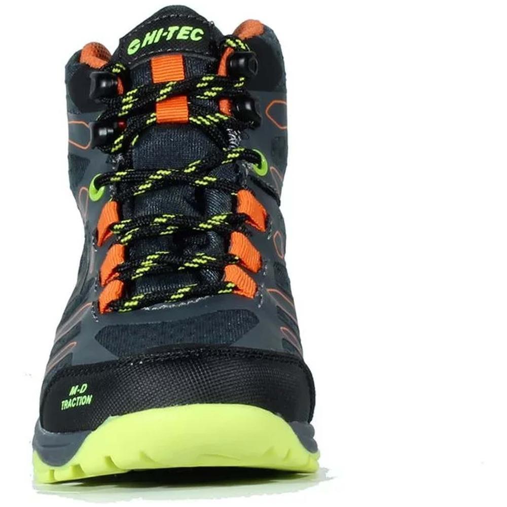 Botas para niños Hi-tec Toubkal mid en color gris 4/5