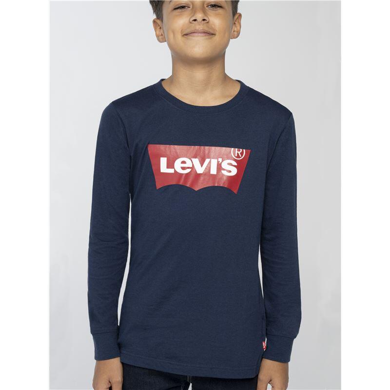 Koszulka z Długim Rękawem Dziecięca Levi's Batwing Ciemnoniebieski 5/5