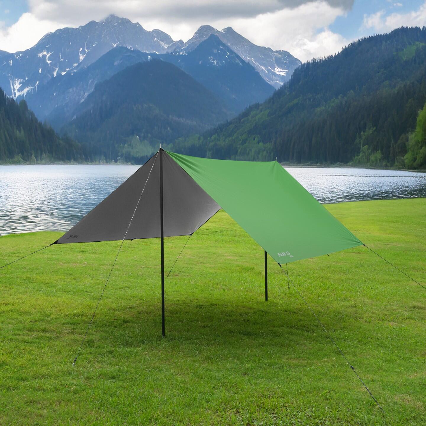 Bâche de camping 300 x 300 cm Nils Camp 5/7