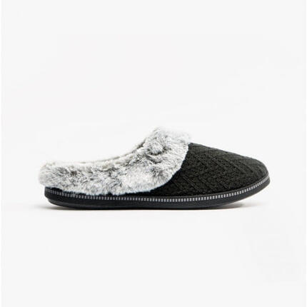 Chaussons Skechers pour femmes [167225/BLK] doublés