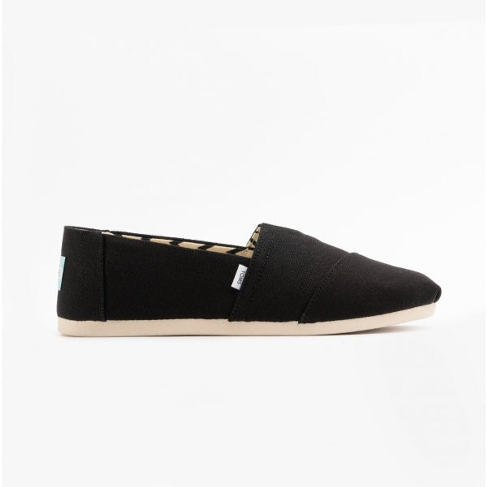 Sandalias Toms Algodón Reciclado Negro 1/6