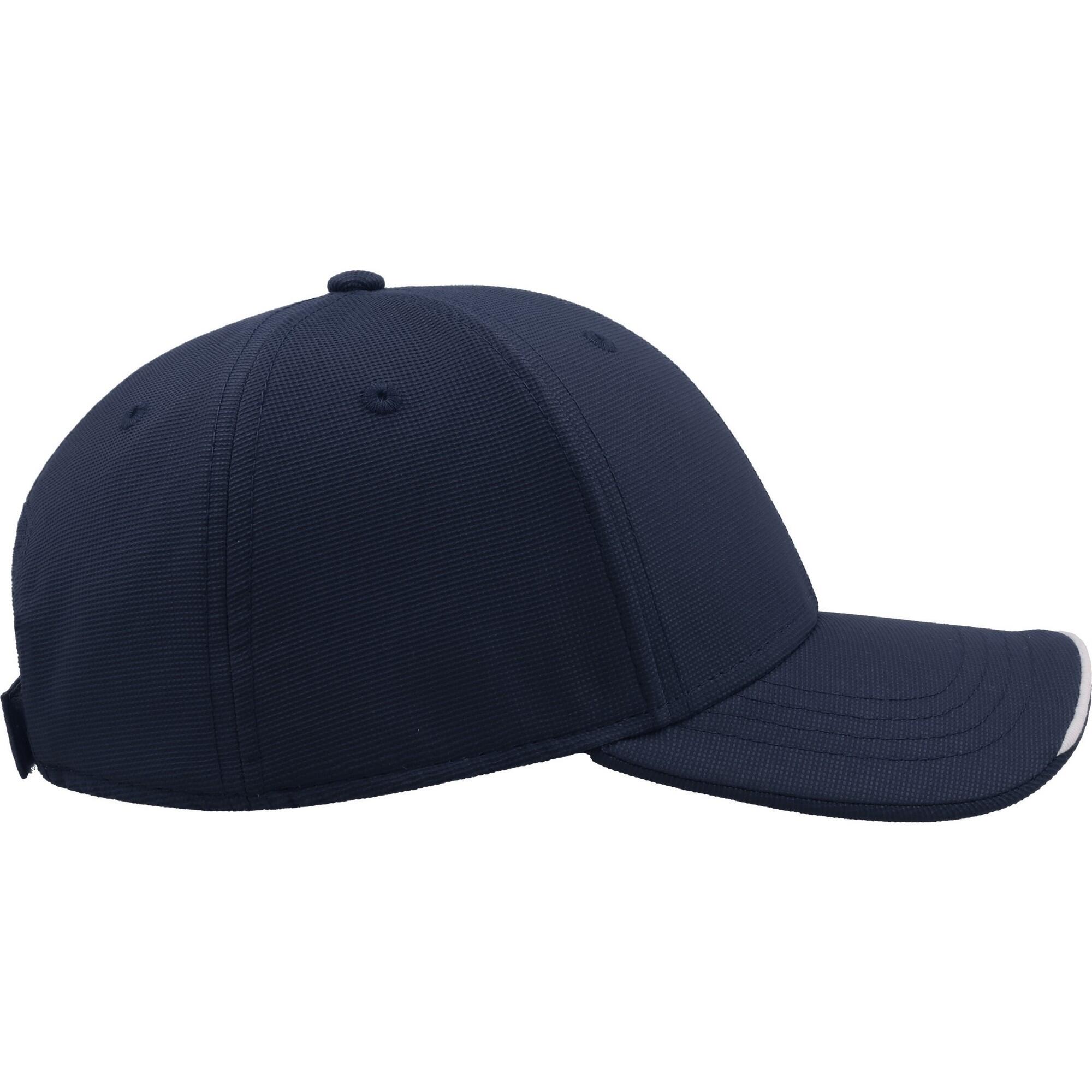 "Estoril" BaseballMütze recyceltes Material Damen Marineblau 3/4