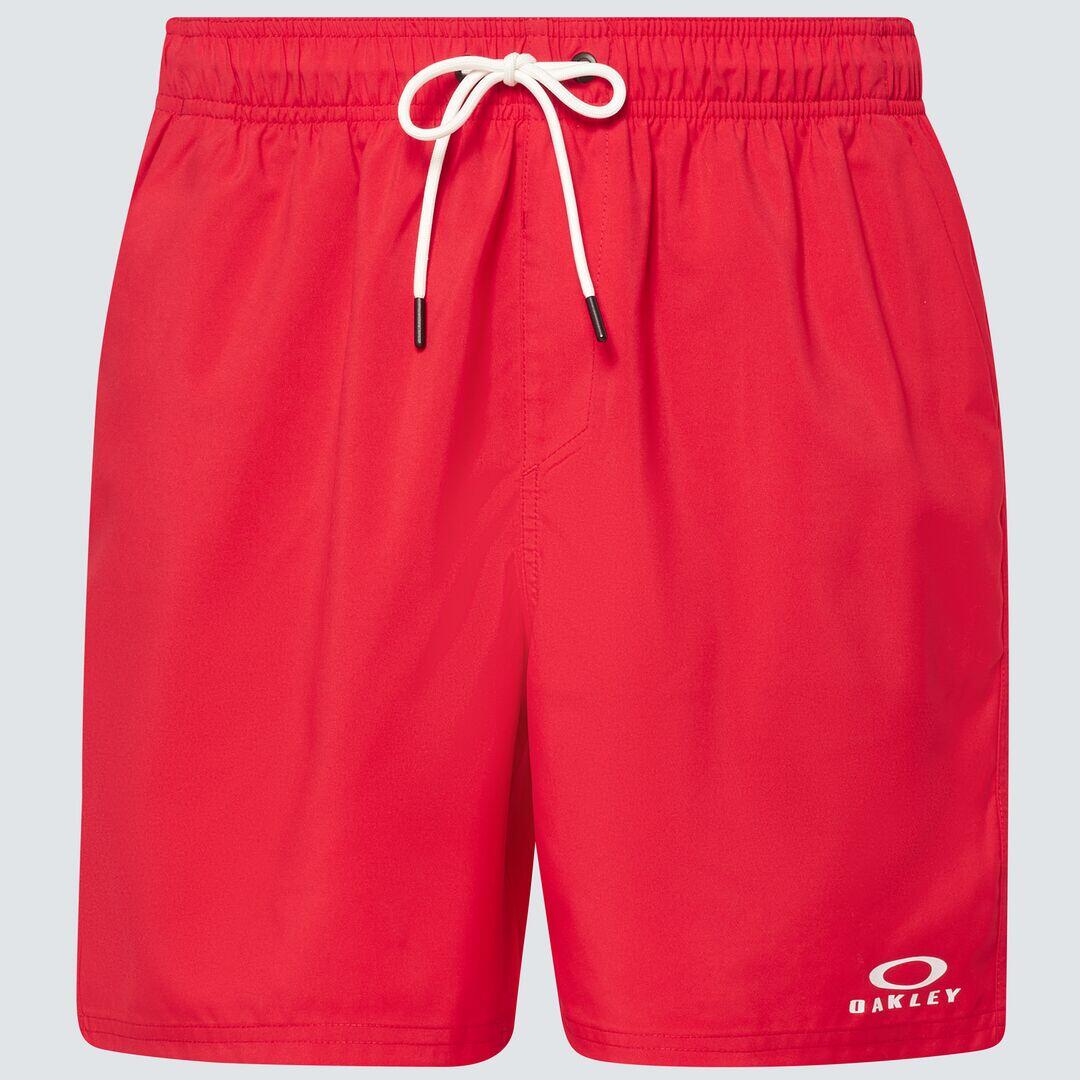 Short de bain Homme Beach Volley 18'' - Rouge Oakley 1/1