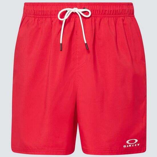 Short de bain Homme Beach Volley 18'' - Rouge Oakley