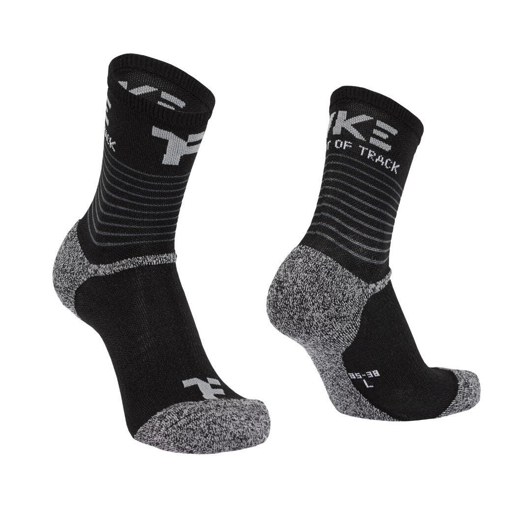 FYKE Meias de corrida Mid Ultra Fyke Preta