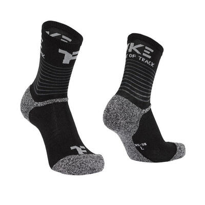 Calze da running Mid Ultra Fyke Nere