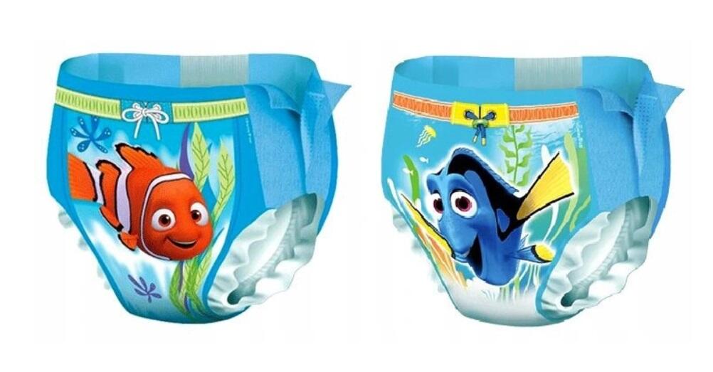 Huggies opakowanie (7-15kg) 3-4 little swimmers medium pieluszki do pływania 2/5