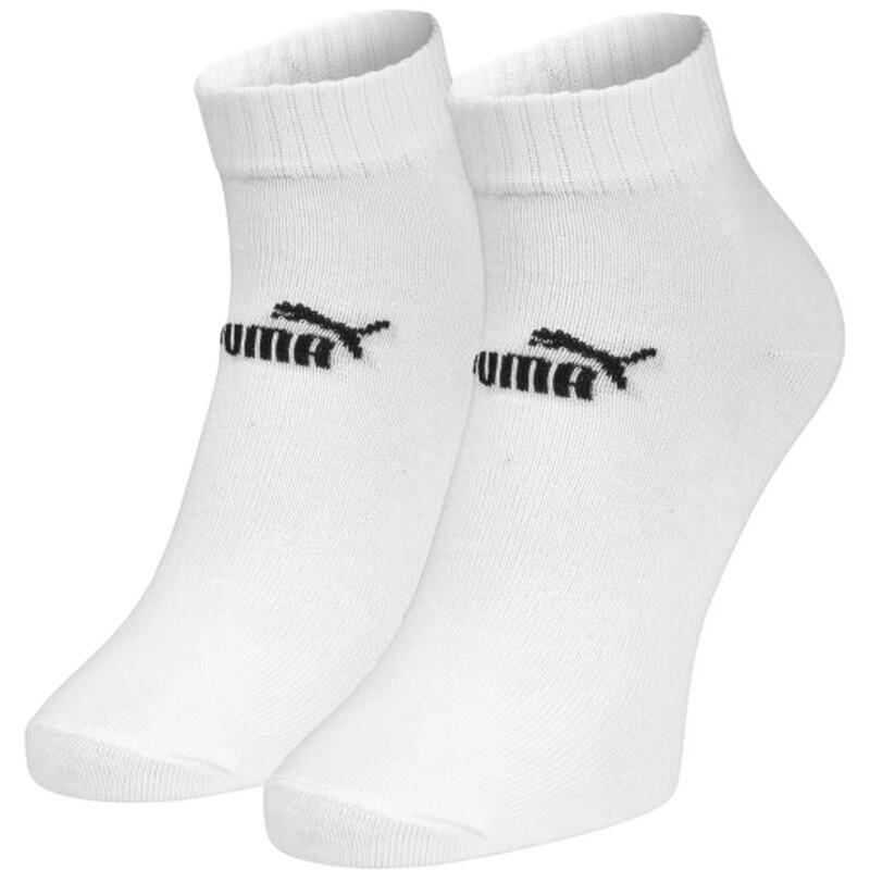"Quarter" Knöchelsocken für HerrenDamen Unisex(3erPack) Damen und Herren Weiß 2/2