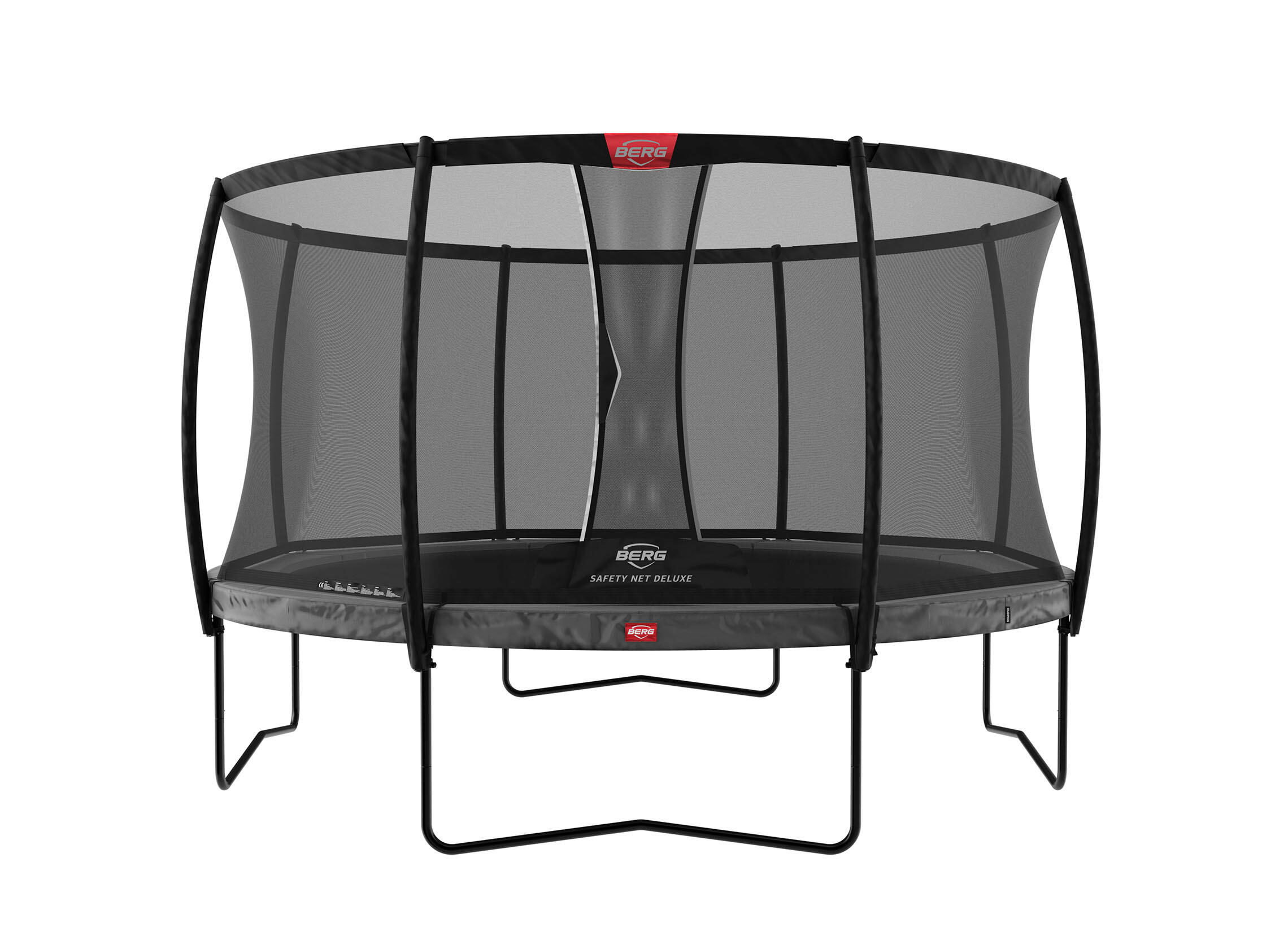 BERG Trampolino BERG Champion Regular 430 Grey con rete Deluxe