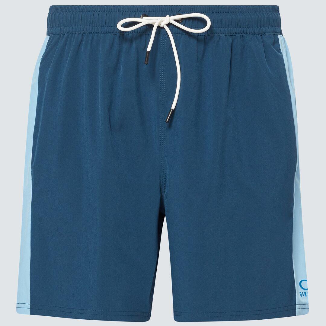 Short de bain Homme Somerset Volley 18'' - Bleu Poseidon Oakley 1/1
