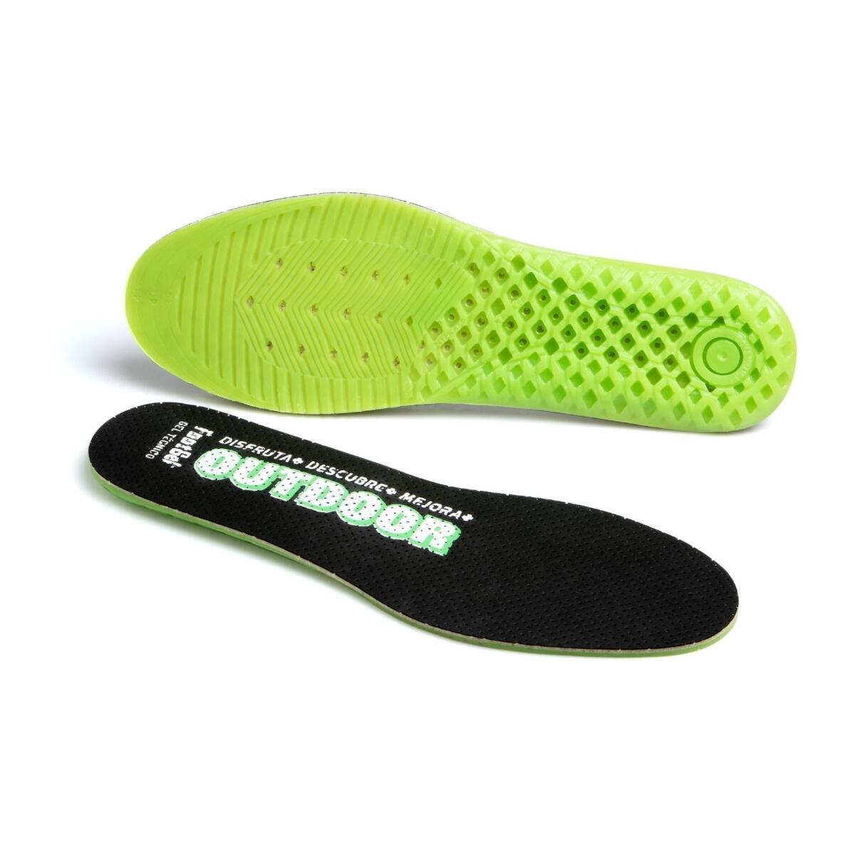 FOOTGEL Solette Trekking Outdoor - Eucalipto - Verde